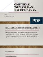 Komunikasi, Informasi, Dan Edukasi Kebidanan (PTM 5)