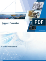 Company Presentation: April 2021
