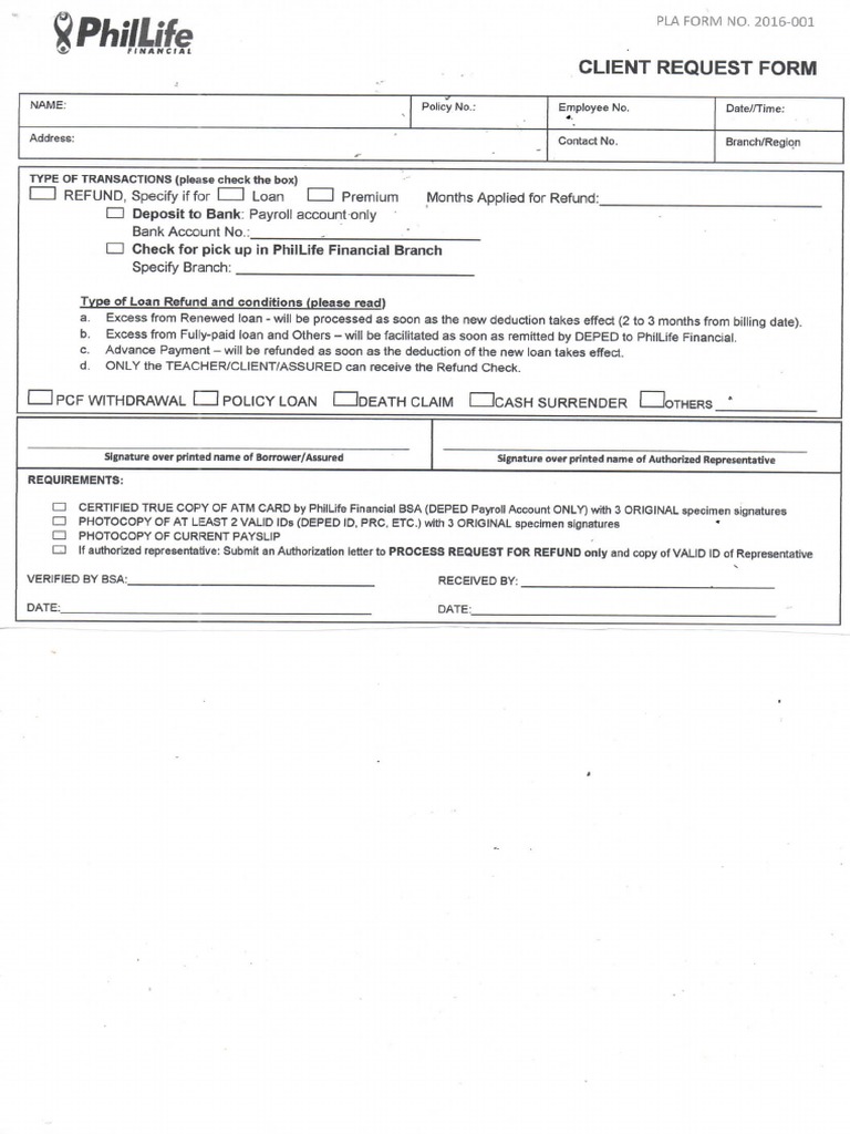 Refund Form611 | PDF