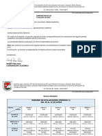 Comunicado N°08 Coordinación Académica