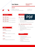 Simple Creative Resume-WPS Office