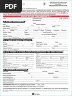 Hospital Admission Form