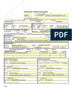 Formulario para Prestamos Personales Solicitante