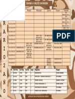 Horario 3er Semestre