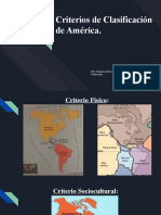 Criterios de Clasificación de América.