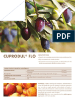 Cuprodul FLO: Características Físico-Químicas