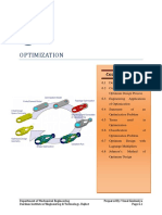 Optimization: Course Contents