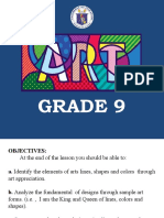Arts Grade 9 For Class Observation