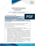 Guía de Actividades y Rúbrica de Evaluación - Fase 5 - Sustentación de La Idea de Negocio