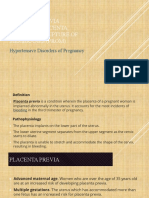 Day 4 Placenta Previa Abruptio Placenta....