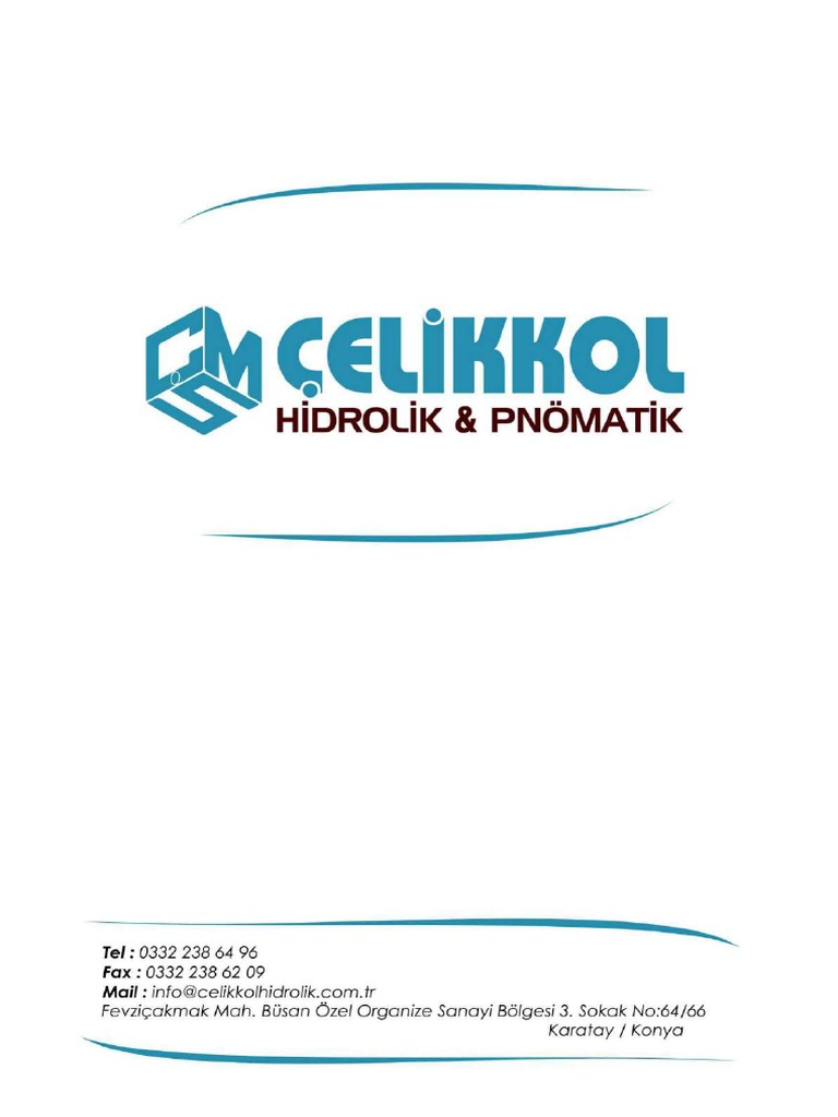 Çelikkol Hidrolik Katalog | PDF