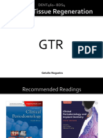 DENT461 - Guided Tissue Regeneration - GTR 2022