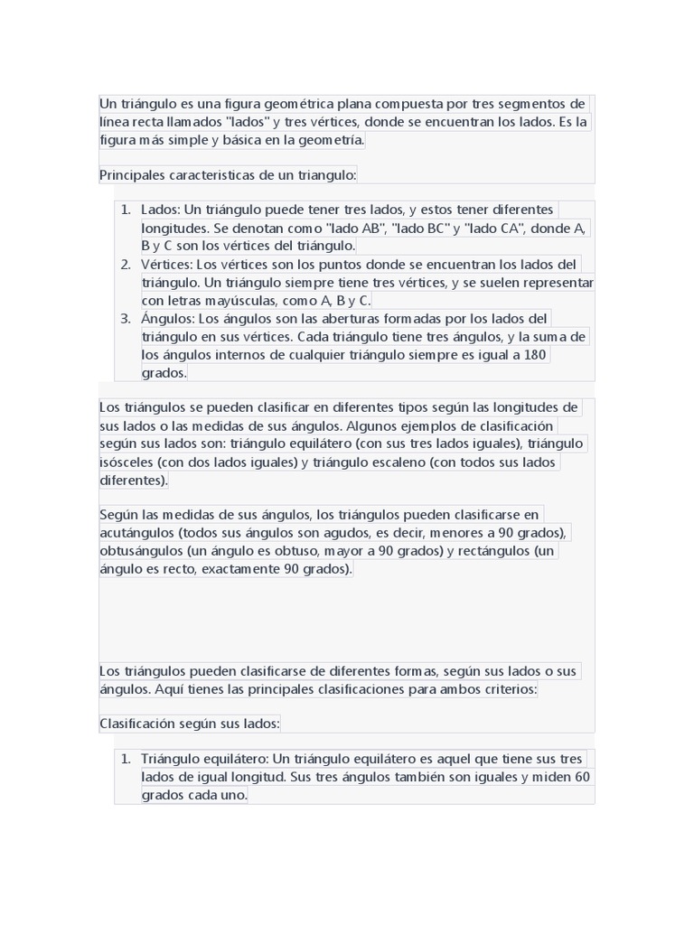 Triángulo Pdf Triángulo Geometría Elemental