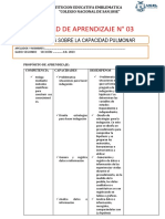 Actividad de Aprendizaje #03: Inadagamos Sobre La Capacidad Pulmonar