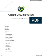 Giglad Documentation