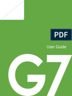 G7 CGM Users Guide