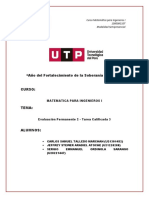 Curso Matemática para Ingenieros I 23-07-22