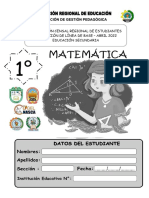 Secundaria Matemática 1°