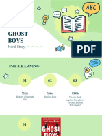 Ghost Boys Novel Study