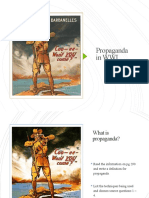 WWI Propaganda PowerPoint