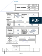 PQR As Run Sheet