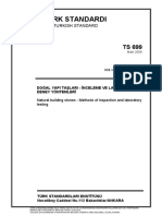 TS 699 Mart 2009 DOĞAL YAPI TAŞLARI - İNCELEME VE LABORATUVAR DENEY YÖNTEMLERİ