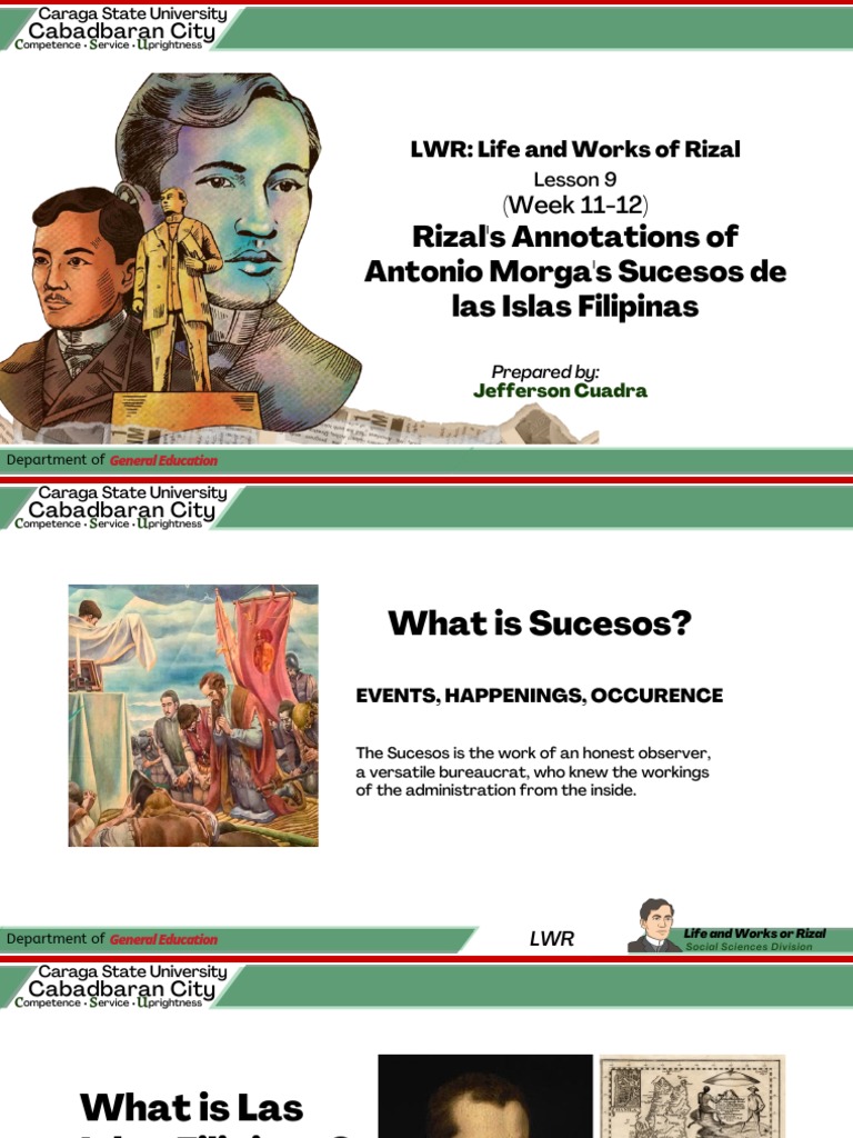 LWR Rizal's Annotations | PDF | Philippines