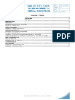 Auto Flight - FMS Management of Vertical Navigation