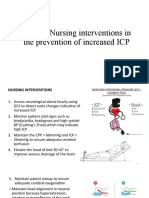 Nursing Intervention ICP