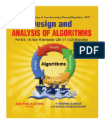 Design and Analysis of Algorithms - CS8452