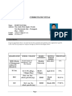 Rohit Panchal - Resume