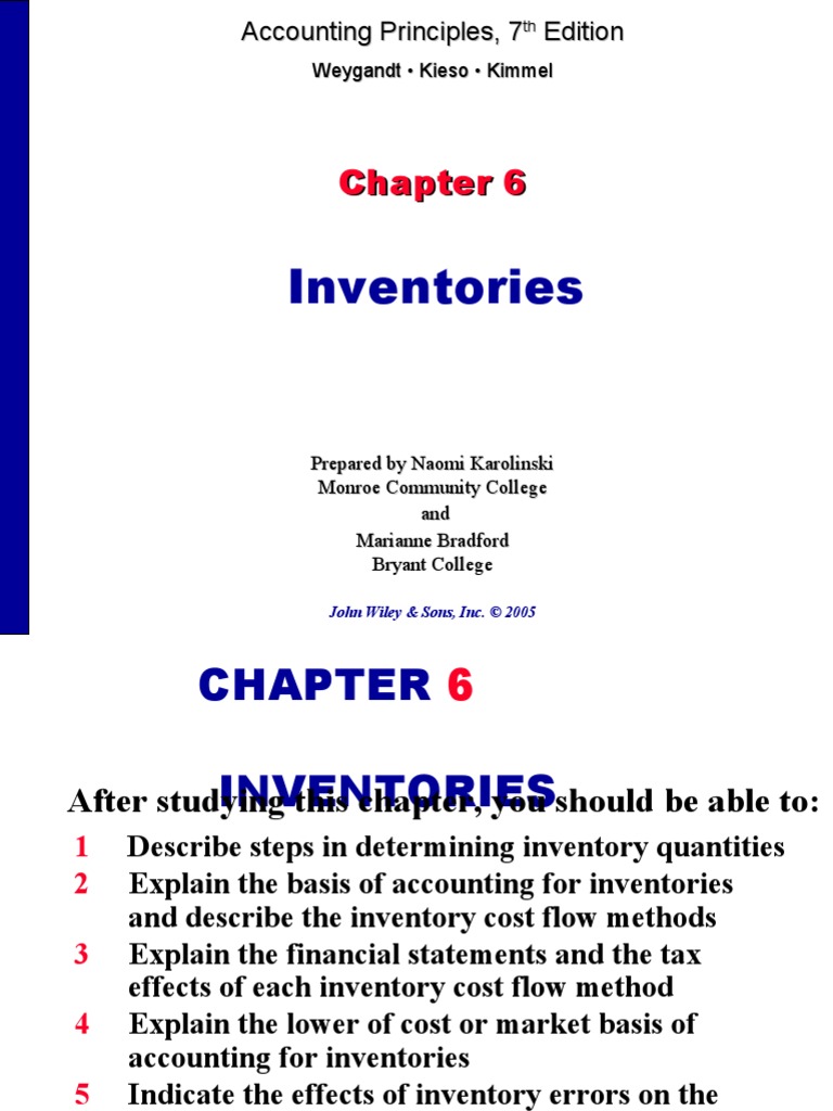 Inventories PDF Cost Of Goods Sold Inventory