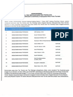 Pengumuman Ternate