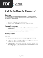 Konica Minolta UC Call Center Reports Supervisor