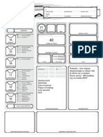 Form Fillable Charaacter Sheet