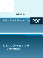 LEA 3 - Police Patrol Operations With Police Communications System Notes Md. 3