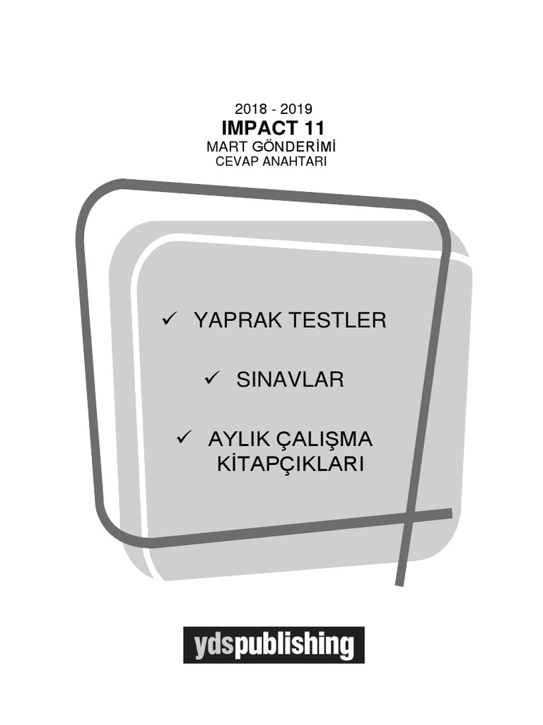 Impact Grade 11 Answer Key 2018-2019 | PDF | Semantic Units | Human ...