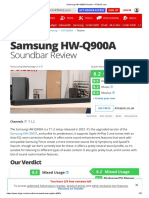 Samsung HW-Q900A Review