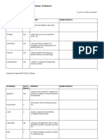 Skillful 1 Vocabulary Chart Unit 1S22 2