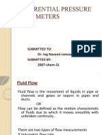 Differential Pressure Flow Meters