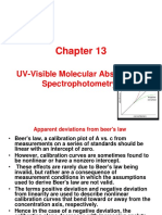 Chapter 13 - UV-Visible Molecular Absorption Spectrophotometry