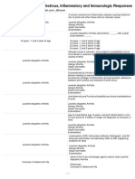 Alterations With Infectious, Inflammatory and Immunologic Responses