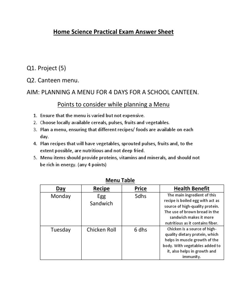 home-science-practical-exam-answer-sheet-pdf-vegetables-vitamin