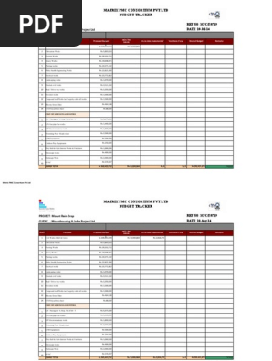 Budget Tracker