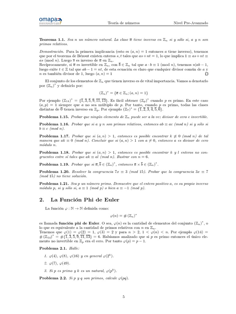 Tn 2 funcion phi descargar gratis pdf teor a de grupo lgebra
