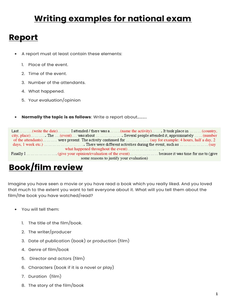 Writing Guide for Various Essays | PDF | Argument | Essays