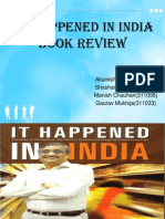 It Happened in India Book Review