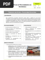 FPS07_Trab Altura_Plataforma Elevatória