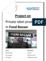 Private Label at FOOD BAZAAR