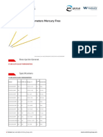 IP and ASTM Thermometers Mercury Free